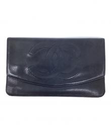 CHANEL（シャネル）の古着「長財布」｜ブラック