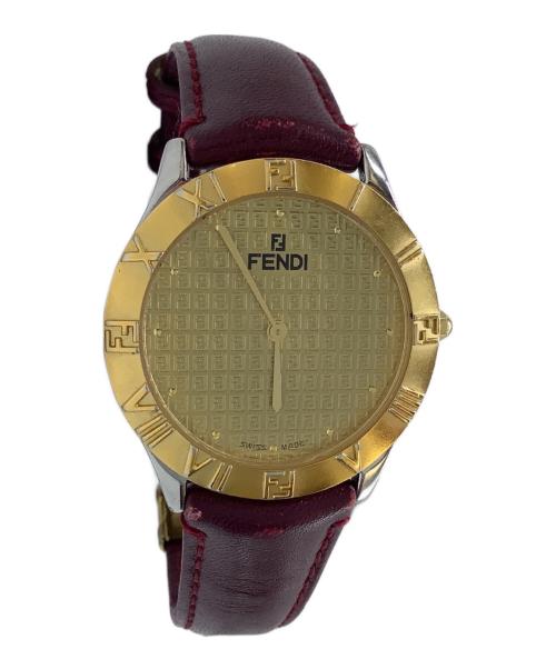 FENDI（フェンディ）FENDI (フェンディ) リストウォッチ ゴールドの古着・服飾アイテム