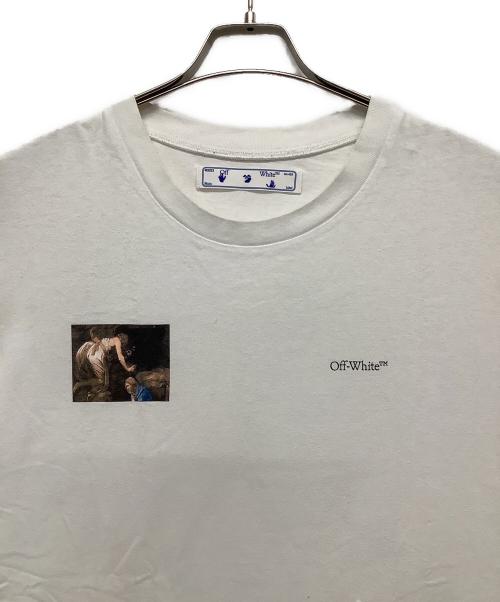 OFFWHITE（オフホワイト）OFFWHITE (オフホワイト) 半袖カットソー ホワイト サイズ:XXLの古着・服飾アイテム