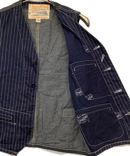 SUGAR CANE（シュガーケーン）SUGAR CANE (シュガーケーン) ベスト インディゴ サイズ:38の古着・服飾アイテム