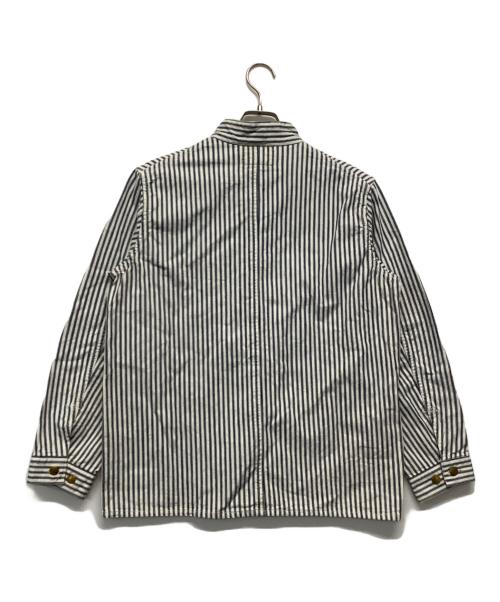 The Double Diamond（ザ ダブルダイアモンド）The Double Diamond (ザ ダブルダイアモンド) カバーオール ネイビー×ホワイト サイズ:36の古着・服飾アイテム