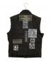 DIESEL (ディーゼル) デニムベスト ブラック サイズ:L：9000円