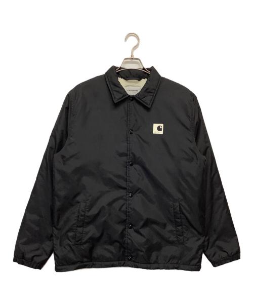 CarHartt（カーハート）CarHartt (カーハート) ナイロンジャケット ブラック×ホワイト サイズ:Lの古着・服飾アイテム