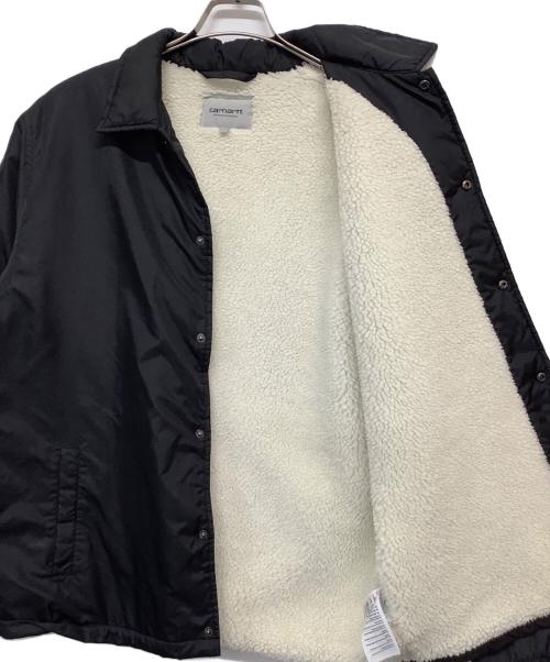 CarHartt（カーハート）CarHartt (カーハート) ナイロンジャケット ブラック×ホワイト サイズ:Lの古着・服飾アイテム