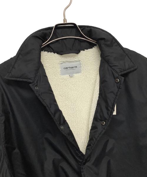 CarHartt（カーハート）CarHartt (カーハート) ナイロンジャケット ブラック×ホワイト サイズ:Lの古着・服飾アイテム
