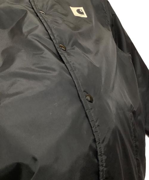 CarHartt（カーハート）CarHartt (カーハート) ナイロンジャケット ブラック×ホワイト サイズ:Lの古着・服飾アイテム