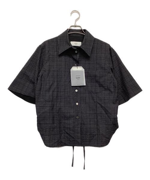 CITY（シティ）CITY (シティ) 半袖シャツ ブラック サイズ:FREE 未使用品の古着・服飾アイテム