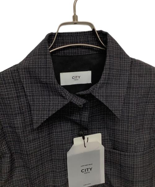 CITY（シティ）CITY (シティ) 半袖シャツ ブラック サイズ:FREE 未使用品の古着・服飾アイテム
