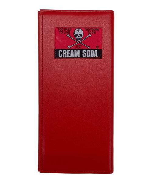 CREAM SODA（クリームソーダ）CREAM SODA (クリームソーダ) 長財布 レッド 未使用品の古着・服飾アイテム