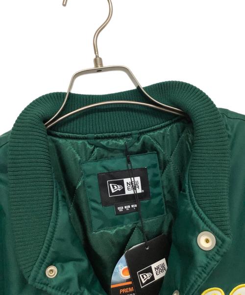 New Era（ニューエラ）New Era (ニューエラ) スタジャン グリーン サイズ:XLの古着・服飾アイテム