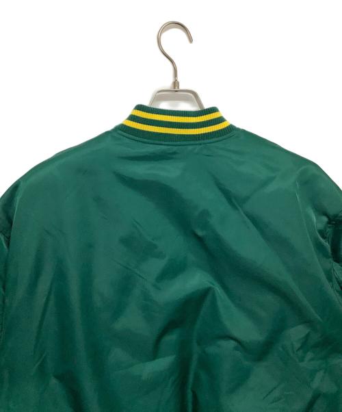 New Era（ニューエラ）New Era (ニューエラ) スタジャン グリーン サイズ:XLの古着・服飾アイテム