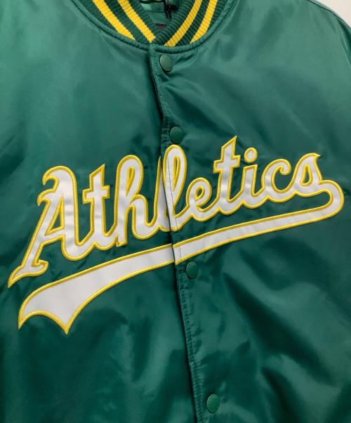 New Era（ニューエラ）New Era (ニューエラ) スタジャン グリーン サイズ:XLの古着・服飾アイテム