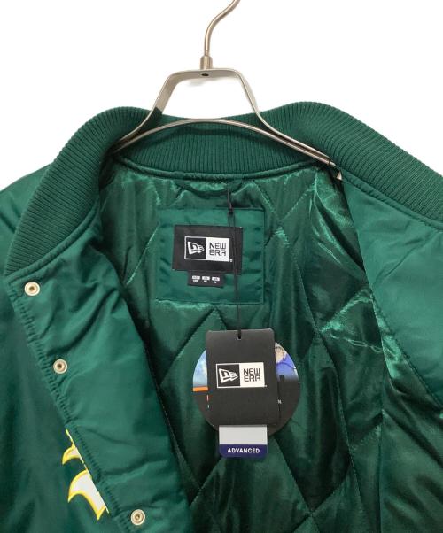 New Era（ニューエラ）New Era (ニューエラ) スタジャン グリーン サイズ:XLの古着・服飾アイテム