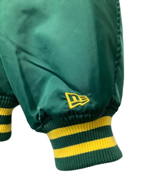 New Era（ニューエラ）New Era (ニューエラ) スタジャン グリーン サイズ:XLの古着・服飾アイテム