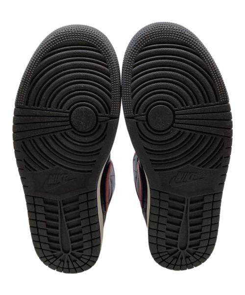 NIKE（ナイキ）NIKE (ナイキ) NIKE AIR JORDAN 1 MID レッド×ブラック サイズ:27cmの古着・服飾アイテム