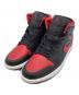 NIKE（ナイキ）の古着「NIKE AIR JORDAN 1 MID」｜レッド×ブラック