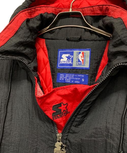 STARTER（スターター）STARTER (スターター) ハーフジップジャケット BLAZERS レッド×ブラック サイズ:Sの古着・服飾アイテム