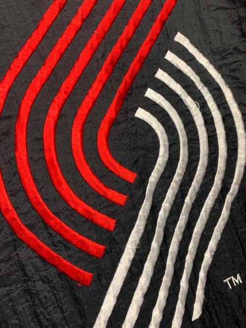 STARTER（スターター）STARTER (スターター) ハーフジップジャケット BLAZERS レッド×ブラック サイズ:Sの古着・服飾アイテム