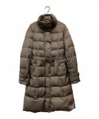 BURBERRY LONDONバーバリーロンドン）の古着「ダウンコート」｜グレー