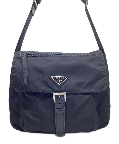 PRADA（プラダ）PRADA (プラダ) ショルダーバッグ ブラックの古着・服飾アイテム