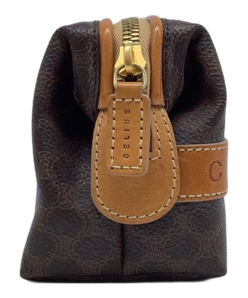 CELINE（セリーヌ）CELINE (セリーヌ) ポーチ ブラウンの古着・服飾アイテム