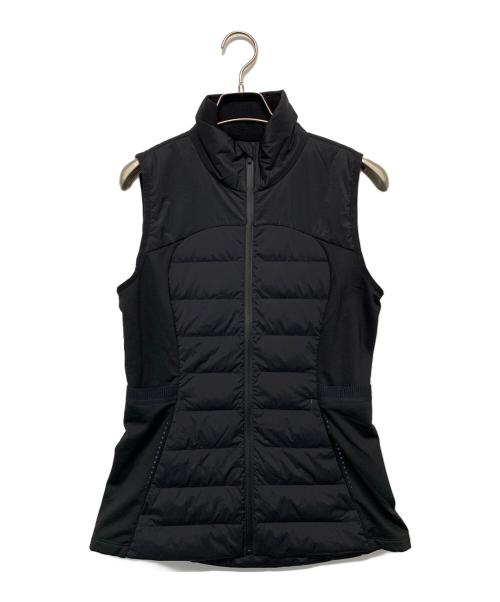 LULULEMON（ルルレモン）LULULEMON (ルルレモン) 中綿ベスト ブラック サイズ:6 未使用品の古着・服飾アイテム