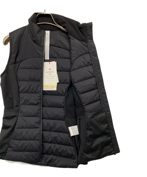LULULEMON（ルルレモン）LULULEMON (ルルレモン) 中綿ベスト ブラック サイズ:6 未使用品の古着・服飾アイテム