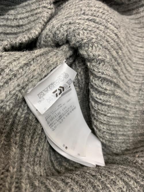 D-VEC（ディーベック）D-VEC (ディーベック) FISHERMANS KNIT ZIP-UP VEST グレー サイズ:3 未使用品の古着・服飾アイテム