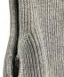中古・古着 D-VEC (ディーベック) FISHERMANS KNIT ZIP-UP VEST グレー サイズ:3 未使用品：10000円