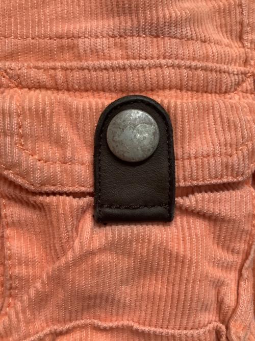 POLO RALPH LAUREN（ポロ・ラルフローレン）POLO RALPH LAUREN (ポロ・ラルフローレン) マルチポケットコーデュロイカーゴパンツ ピンク サイズ:32の古着・服飾アイテム