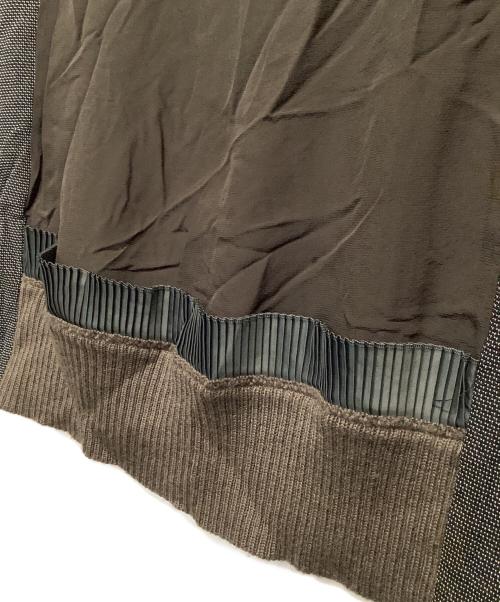 UNDERCOVER（アンダーカバー）UNDERCOVER (アンダーカバー) キャミソールワンピース グレー×ブラウン サイズ:1の古着・服飾アイテム