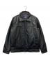 DOCKERS（ドッカーズ）の古着「フェイクレザージャケット」｜ブラック