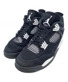 NIKE（ナイキ）の古着「AIR JORDAN 4」｜ブラック×ホワイト