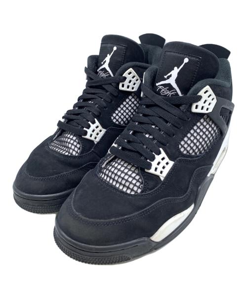 NIKE（ナイキ）NIKE (ナイキ) AIR JORDAN 4 ブラック×ホワイト サイズ:28cmの古着・服飾アイテム