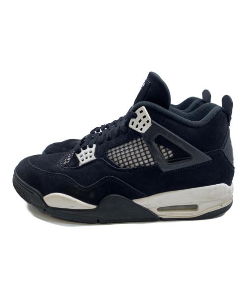 NIKE（ナイキ）NIKE (ナイキ) AIR JORDAN 4 ブラック×ホワイト サイズ:28cmの古着・服飾アイテム