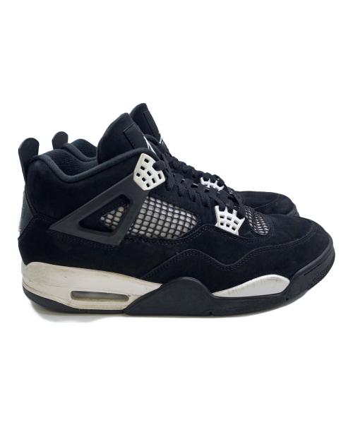 NIKE（ナイキ）NIKE (ナイキ) AIR JORDAN 4 ブラック×ホワイト サイズ:28cmの古着・服飾アイテム