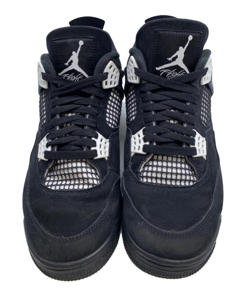 NIKE（ナイキ）NIKE (ナイキ) AIR JORDAN 4 ブラック×ホワイト サイズ:28cmの古着・服飾アイテム