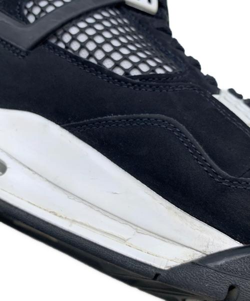 NIKE（ナイキ）NIKE (ナイキ) AIR JORDAN 4 ブラック×ホワイト サイズ:28cmの古着・服飾アイテム