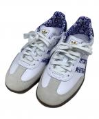 adidas×LIBERTYアディダス×リバティー）の古着「ローカットスニーカー」｜ホワイト×ブルー