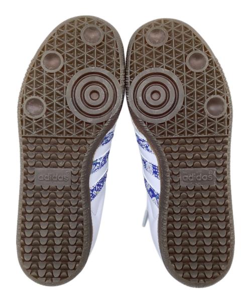 adidas（アディダス）adidas (アディダス) LIBERTY (リバティー) ローカットスニーカー ホワイト×ブルー サイズ:23cmの古着・服飾アイテム