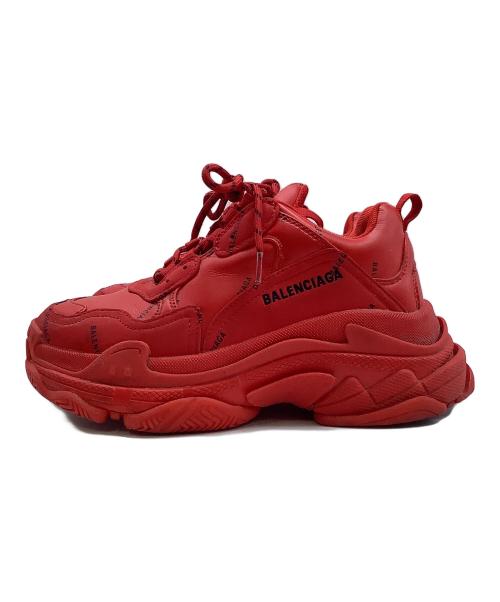 BALENCIAGA（バレンシアガ）BALENCIAGA (バレンシアガ) スニーカー レッド サイズ:25cmの古着・服飾アイテム