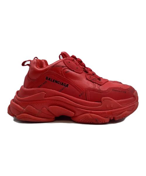 BALENCIAGA（バレンシアガ）BALENCIAGA (バレンシアガ) スニーカー レッド サイズ:25cmの古着・服飾アイテム