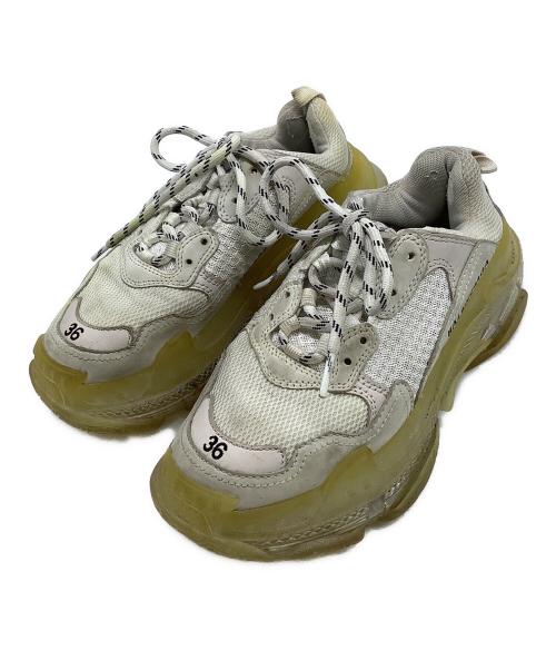 BALENCIAGA（バレンシアガ）BALENCIAGA (バレンシアガ) スニーカー ホワイト サイズ:24cmの古着・服飾アイテム