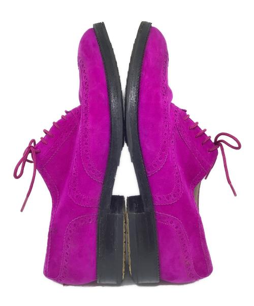 CHANEL（シャネル）CHANEL (シャネル) レースアップシューズ バイオレット サイズ:361/2の古着・服飾アイテム