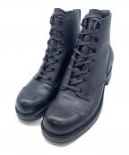 ROLLING DUB TRIOローリングダブトリオ）の古着「レースアップブーツ ROOTS RDT-BF01 JP BOX CALF」｜ブラック