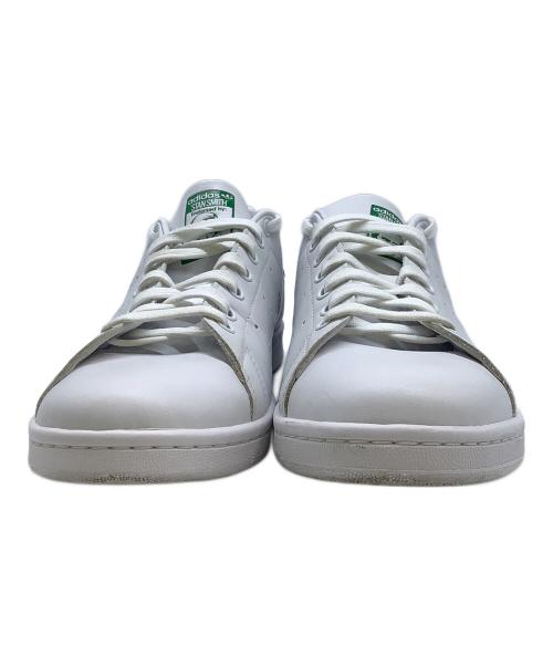 adidas（アディダス）adidas (アディダス) ローカットスニーカー ホワイト×グリーン サイズ:28cmの古着・服飾アイテム