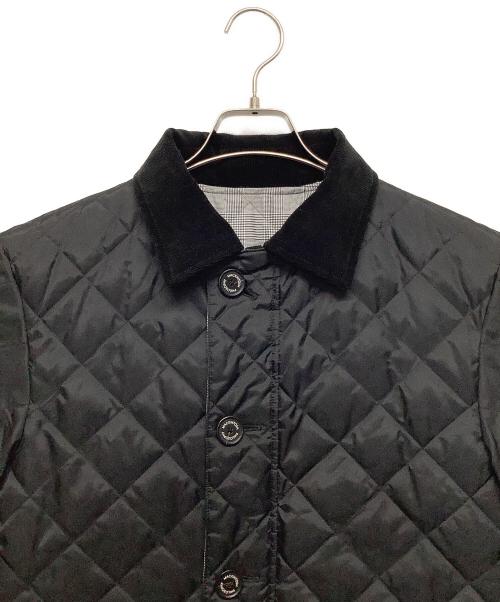MACKINTOSH PHILOSOPHY（マッキントッシュ フィロソフィー）MACKINTOSH PHILOSOPHY (マッキントッシュ フィロソフィー) リバーシブルキルティングジャケット ブラック×グレー サイズ:40の古着・服飾アイテム