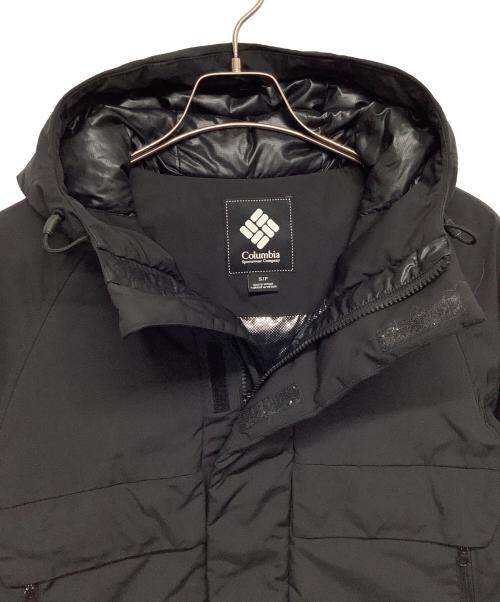 Columbia（コロンビア）Columbia (コロンビア) ダウンジャケット ブラック サイズ:Sの古着・服飾アイテム