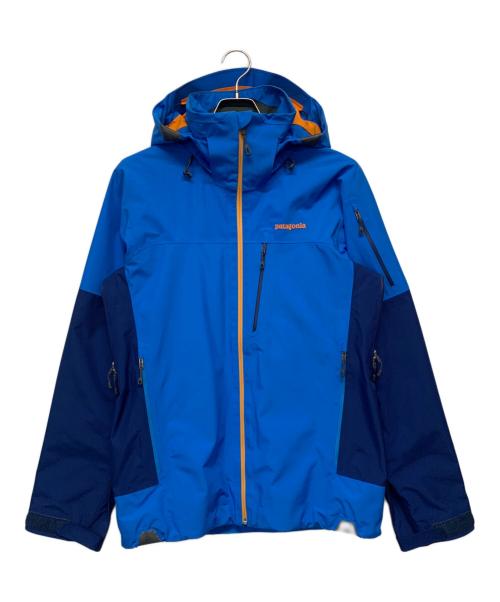 Patagonia（パタゴニア）Patagonia (パタゴニア) パウダーボウルジャケット ブルー×オレンジ サイズ:XSの古着・服飾アイテム
