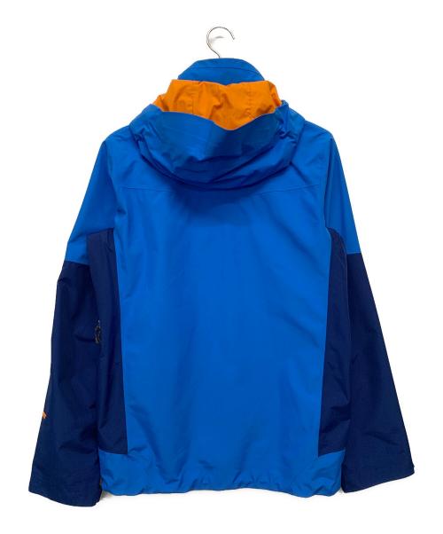 Patagonia（パタゴニア）Patagonia (パタゴニア) パウダーボウルジャケット ブルー×オレンジ サイズ:XSの古着・服飾アイテム